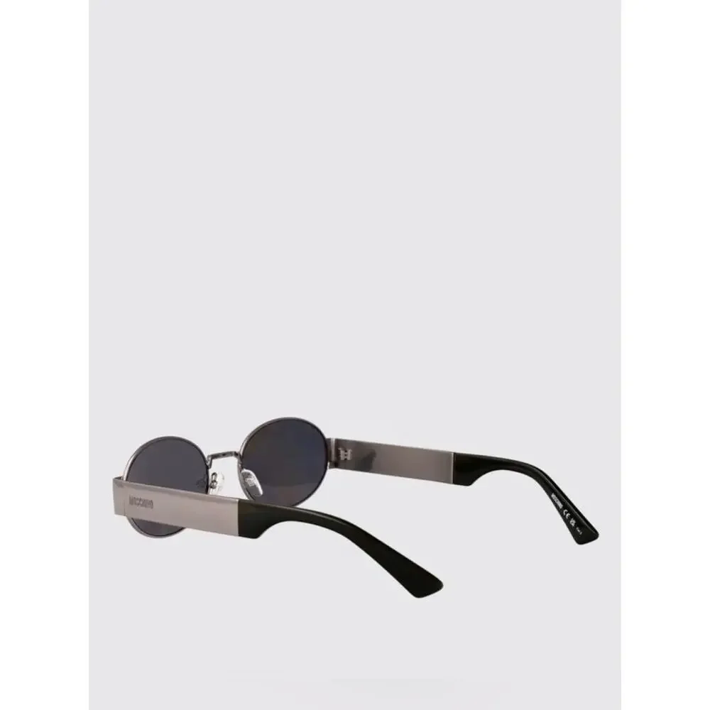 NEW!!! Moschino MOS185/S 06LBUE Silver Mirrored Sunglasses for Women Authentic